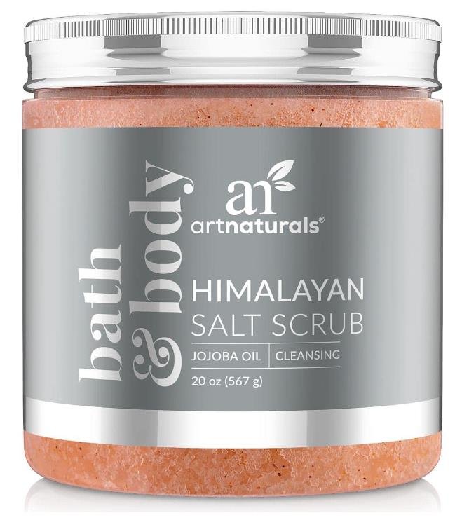 Himalayan salt scrub