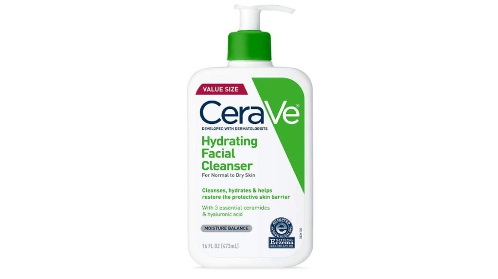 CeraVe hydrating facial cleanser