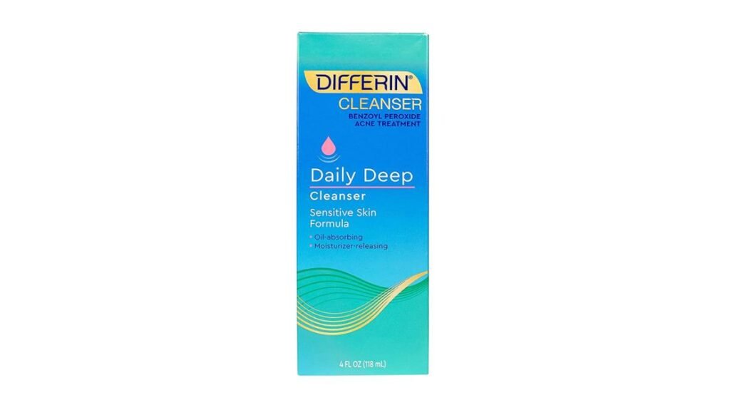 Differin deep cleanser