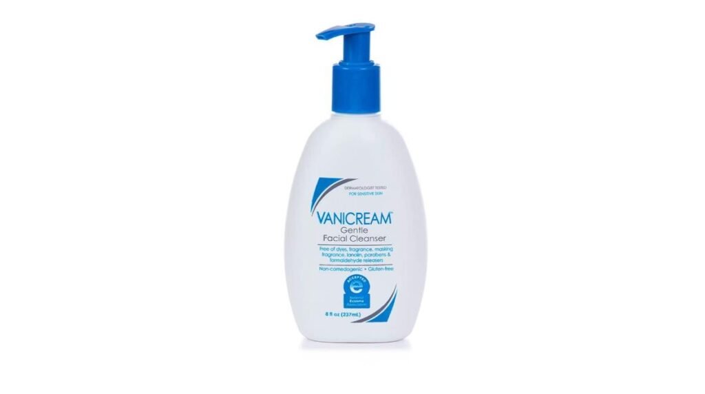 vanicream face wash