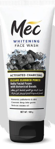 Mec charcoal face wash